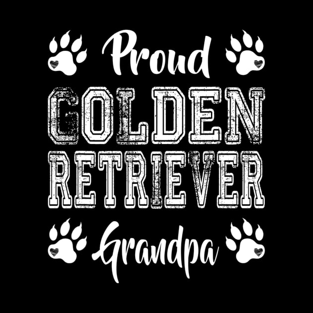 Proud Golden Retriever Grandpa by Rojio