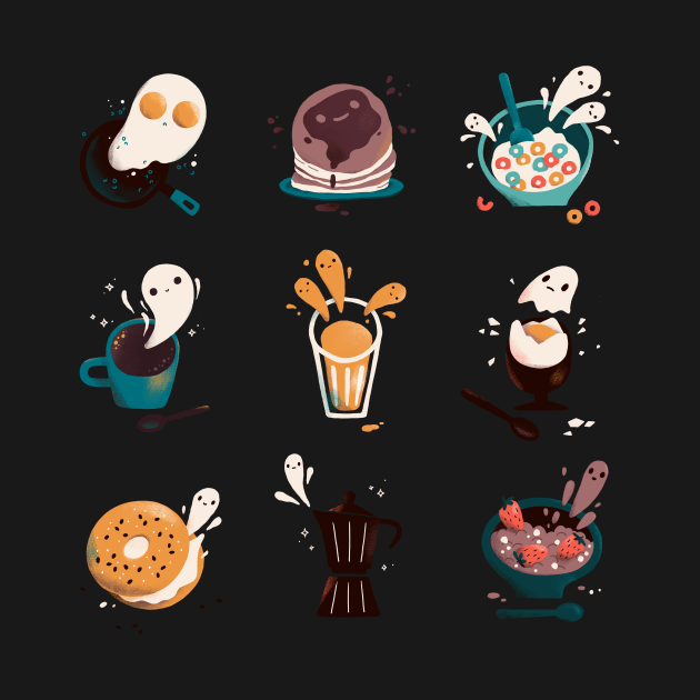 Spooky Breakfast by SashaKolesnik