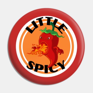 Little Spicy to hot to handle taco flames food fritts Pin