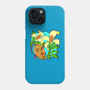 Queen Arum Lilies Phone Case