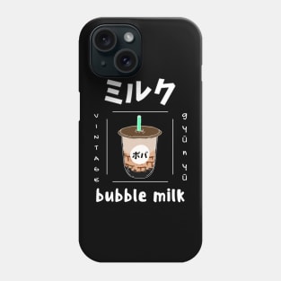 Milk Cow Kawaii Farmer Tea Japanese Phone Case