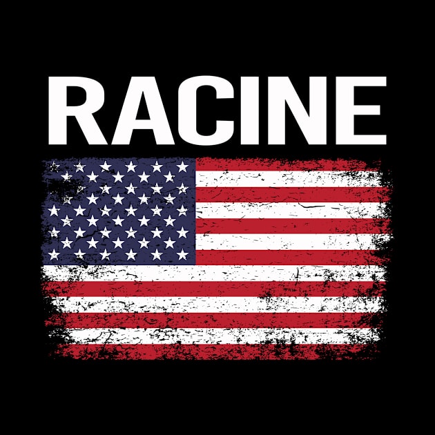 The American Flag Racine by flaskoverhand