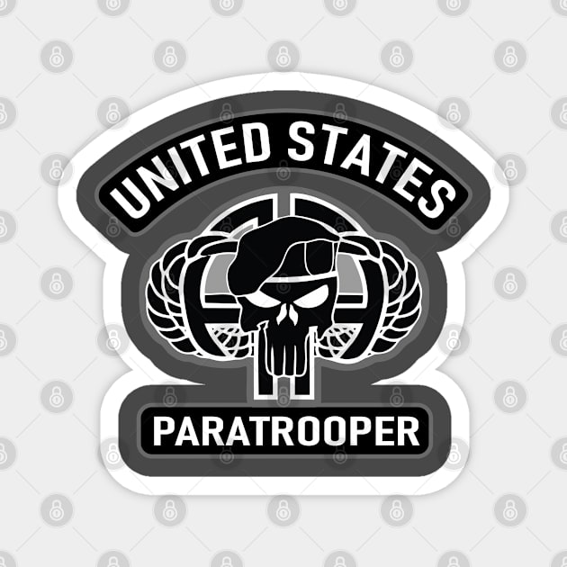 US Paratrooper Magnet by GR8DZINE