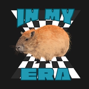 In My Era Capybara Meme Ironic Retro Cute Viral T-Shirt