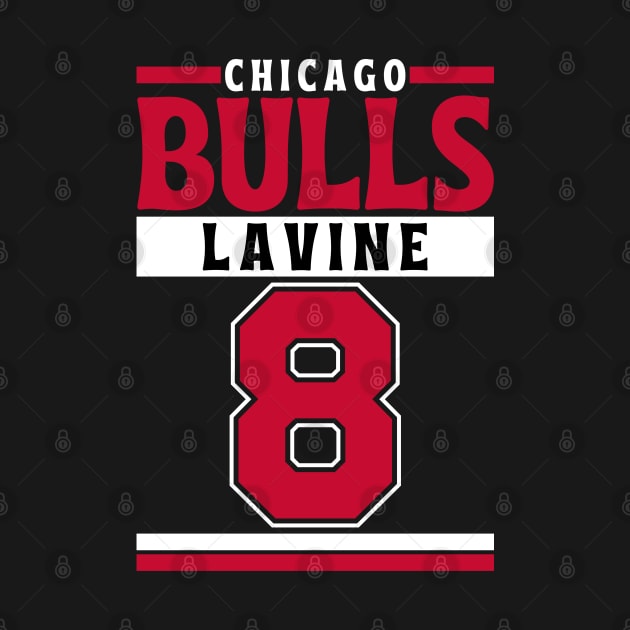 Chicago Bulls Lavine 8 Limited Edition by Astronaut.co