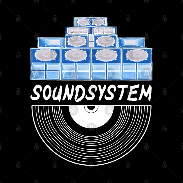 Soundsystem Vinyl by T-Shirt Dealer