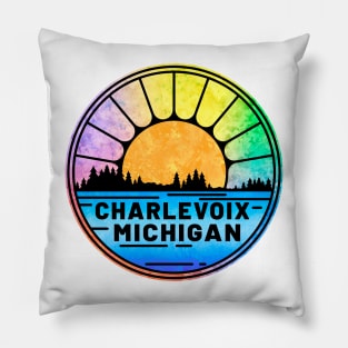 Charlevoix Michigan Lake Pillow