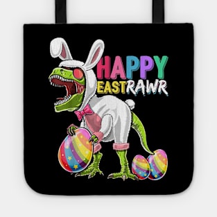 T Rex Dinosaur Easter Bunny Egg Costume Kids Tote