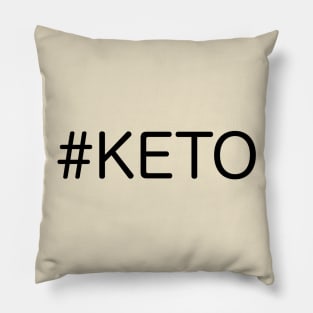 Keto t-shirt Pillow