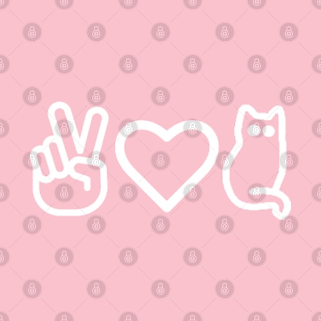 Peace Love Kitties by Gamers Gear