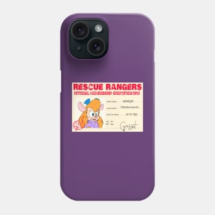 Gadget: Rescue Rangers I.D. Phone Case