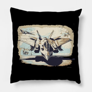 fighter plane Pillow