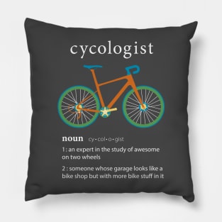 Cycologist 1 Pillow