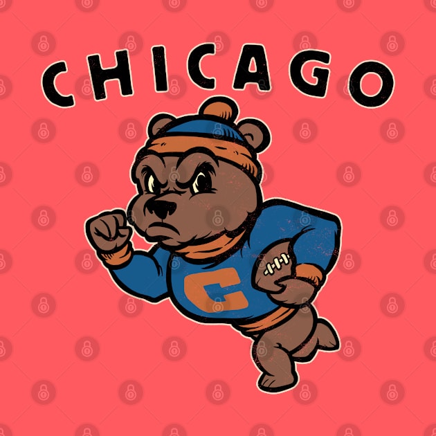 Vintage Bears Mascot by harebrained