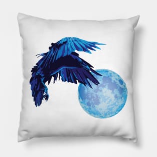 Raven Moon Pillow