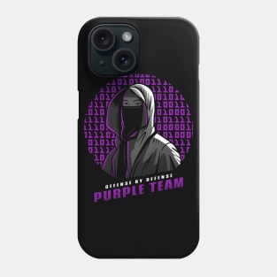 Purple Team | Hacker Design Phone Case