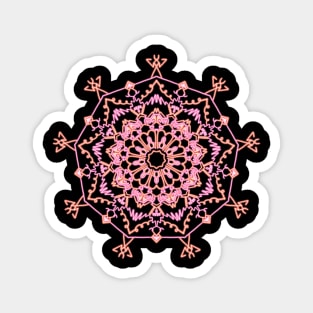 Pink & Orange Magnet