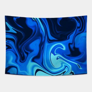 Blue silk Tapestry