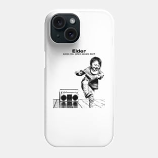 Elder Band Saves Me // pencil sketch Phone Case