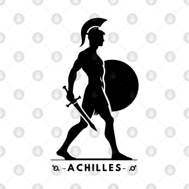 Achilles black art for greek lovers by CachoGlorious