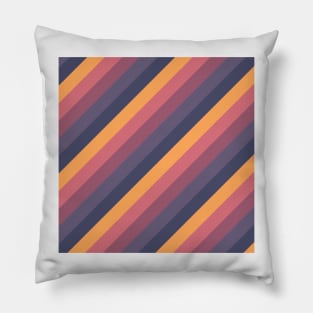 Striped - Sunset Pillow