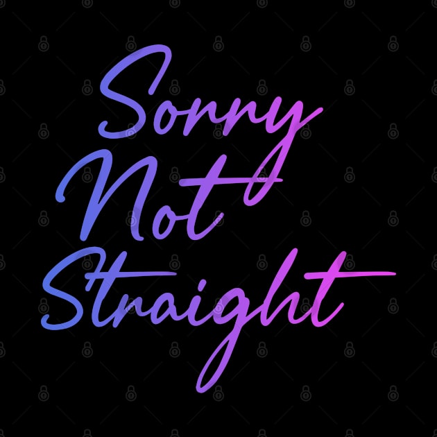 Afrinubi - Sorry Not Straight by Afrinubi™