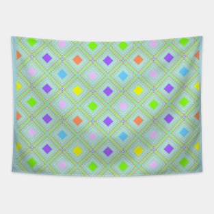 Granny Squares Pattern Tapestry