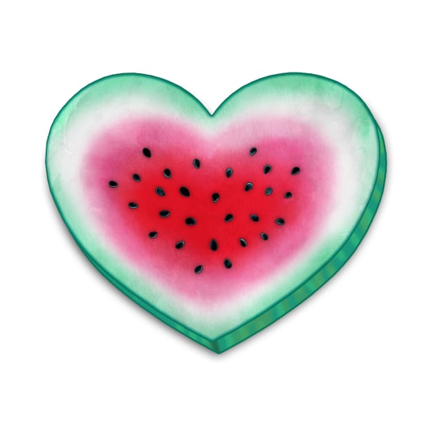 Summer Watermelon Love by PerrinLeFeuvre