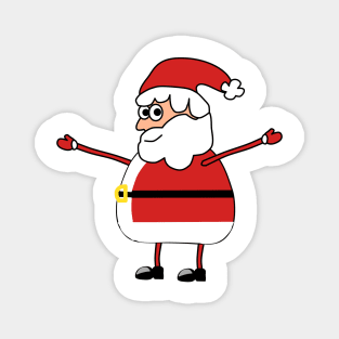 Santa Claus. Christmas. New Year. Celebration. Vacation. Holiday gift Magnet