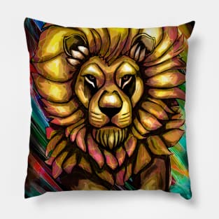 Lion Sketch Pillow