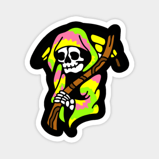 Reaper tiedye banana Magnet