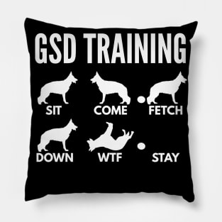 GSD Training GSD Dog Tricks Pillow