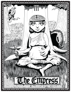 The Empress Tarot Card Magnet