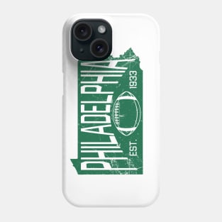 Philadelphia PA Football - White Phone Case