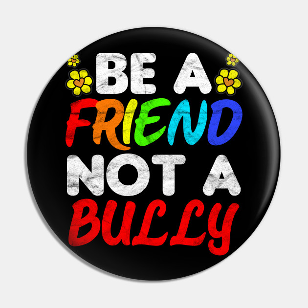 Stand Up to Bullying Pinback Button Pin Badge