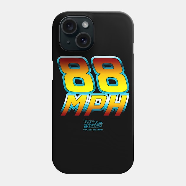 88 MPH Phone Case by HEJK81