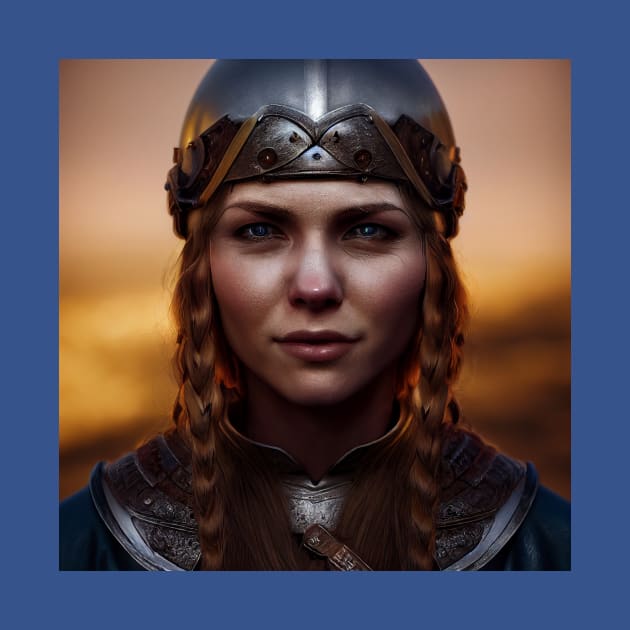 Viking Shield Maiden by Grassroots Green