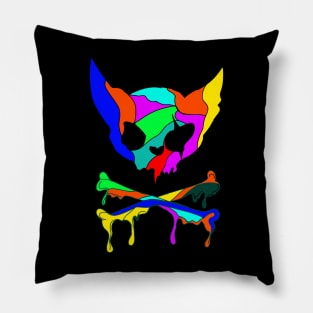 Cats skull Pillow