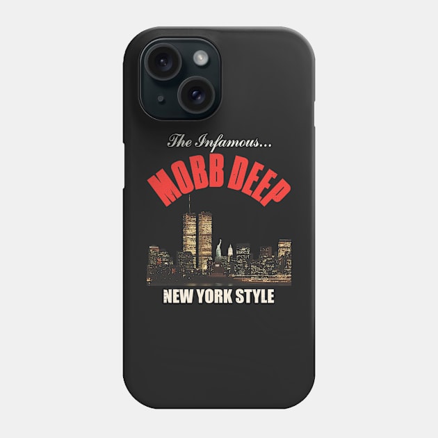 Mobb Deep 90s Hip Hop New York Skyline Phone Case by darklordpug