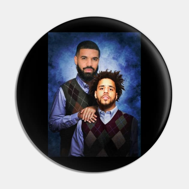 Drake J. Cole Step Brothers Pin by KC Crafts & Creations