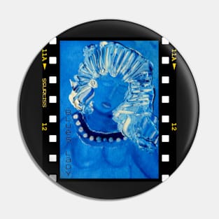 Blues Lady Pin