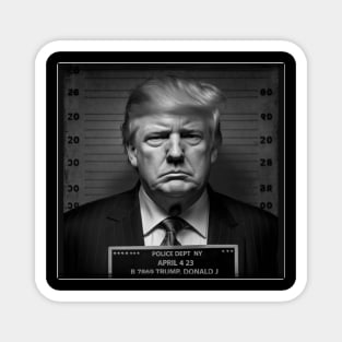 Trump Mugshot Magnet