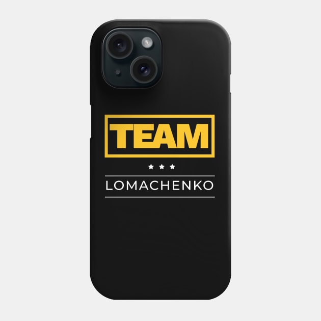 Team Lomachenko Phone Case by Yasna