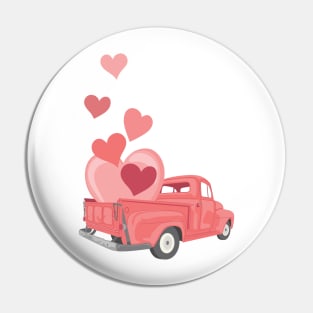 Love Truck Pin