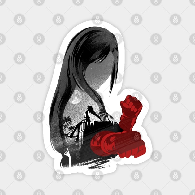 Tifa Childhood Friend Magnet by SourKrispop