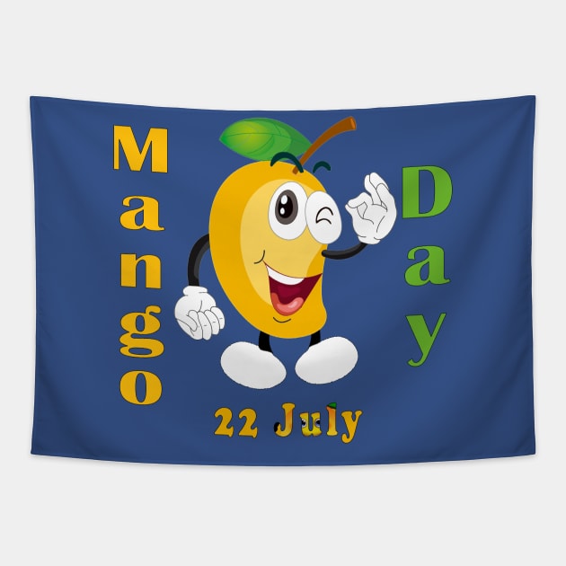 Mango Day 22 July Tapestry by Mako Design 