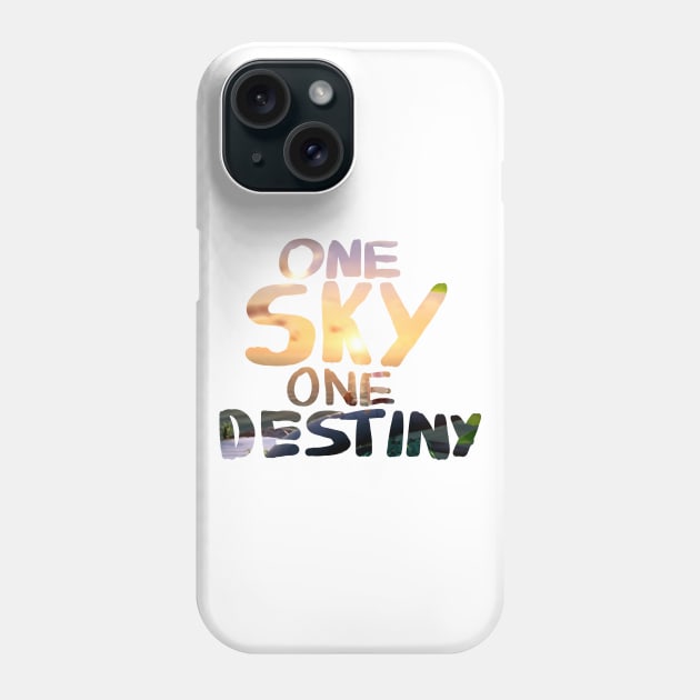 Kingdom Hearts - One Sky One Destiny Phone Case by GysahlGreens