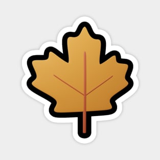 thanksgiving day leaf Magnet