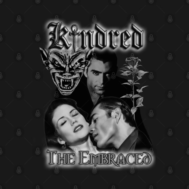 Kindred The Embraced (Black & White) by The Dark Vestiary