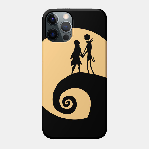 Jack and Sally - Nightmare Before Christmas - Phone Case